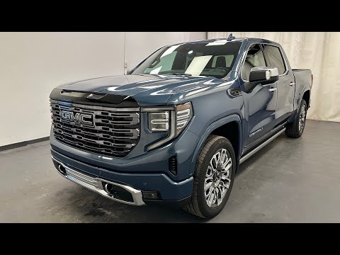 2026 GMC Sierra 1500 Crew Cab Short Box 4-Wheel Drive Denali Ultimate in Blue for sale at Davis GMC Buick Lethbridge in Lethbridge, AB