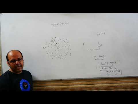 EMF Induced in a rotating rod in a perpendicular magnetic field
