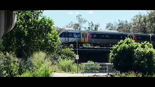 this is a slightly graffiti covered NGR working on a southbound service on Fri Apr 18 in the morning