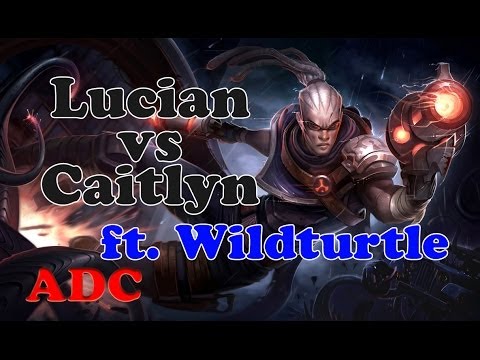 Wildturtle - Lucian vs Caitlyn (Elyia) - ADC - Challenger I