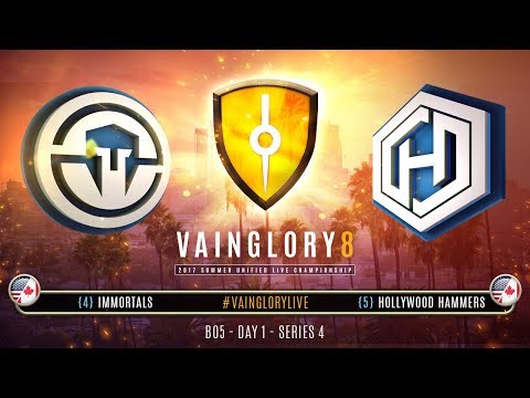 Immortals VS Hollywood Hammers Summer Season 2017 NA EU Championship Match
