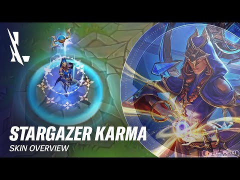 Stargazer Karma | Wild Pass Season 8 Skin Overview - [Wild Rift CN] League of Legends [英雄联盟手游]