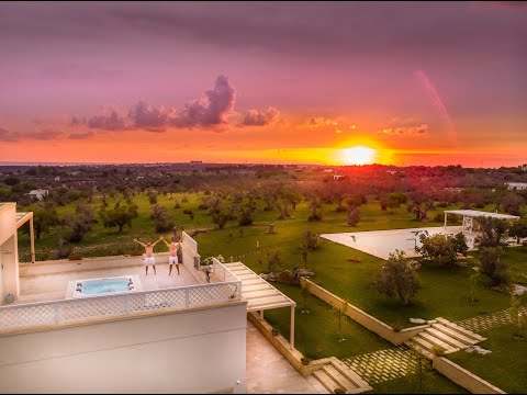 Tenuta Monticelli resort drone footage in Alezio, Puglia - South Italy