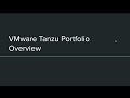 VMware Tanzu Portfolio Introduction