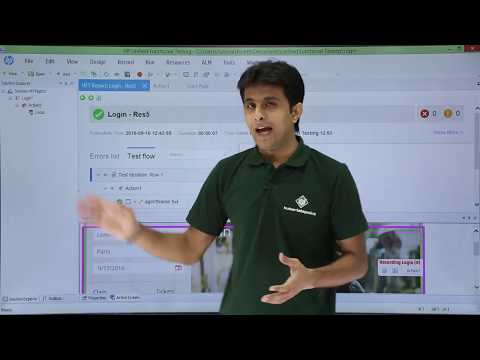HP UFT/QTP - Run Test
