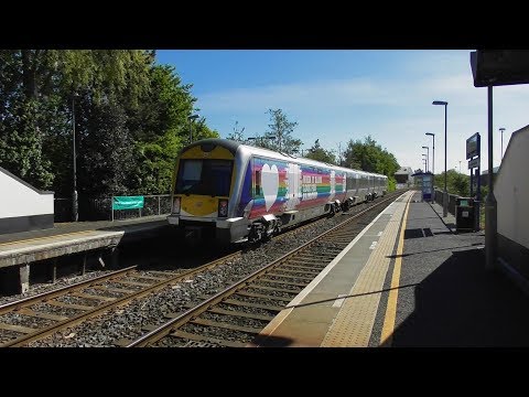 NIR 3000 Class DMUs 3002 & Rainbow Train 3006 on Enterprise Duties at Adelaide