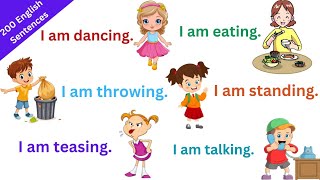200 Action Verbs In English With Sentences | Learn Action Verbs With Pictures | Fun Learning