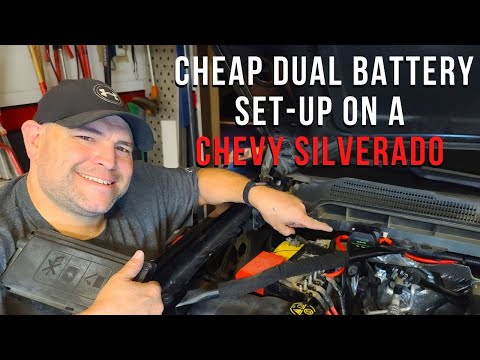 DIY: How To Install a Dual Battery Set-Up Using a Battery Isolator on a Chevy Silverado 2014-2018