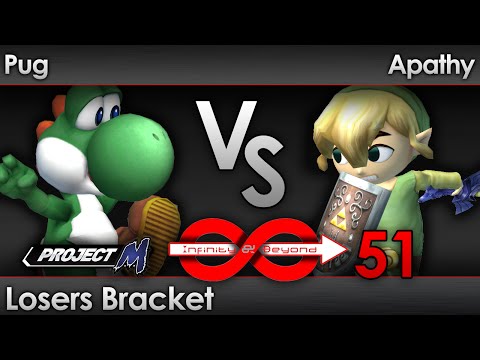 IaB! 51 PM - Pug (Yoshi) vs Apathy (Toon Link) - Losers Bracket