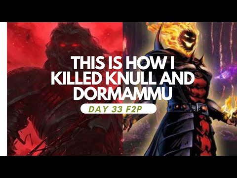 This is how i killed Knull and Dormammu. Day 33 F2P (Marvel Future Fight)