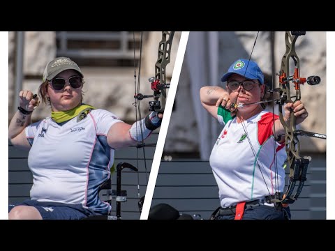 Jessica Stretton v Maria Andrea Virgilio – compound women bronze | Rome 2022 European Para