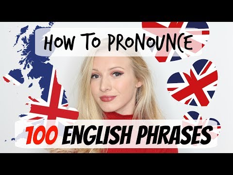 100 English Phrases Pronunciation and Vocabulary Lesson