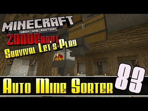 Minecraft Survival Let's Play :: Auto Mine Sorter :: E83 :: Z One N Only