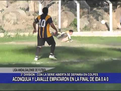LAF - 3° DIVISION - SEMIFINAL DE IDA - ACONQUIJA 0-0 LAVALLE
