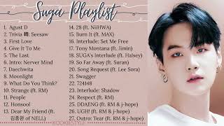 Download lagu BTS Suga Playlist 2022 Solo Cover songs... mp3