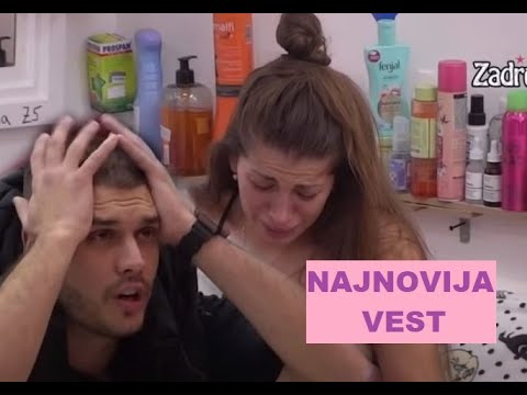 Dalila SLOMLjjENA nakon saznanja da je Dejan zadržan u bolnici i DA SE NEĆE VRAĆATI#zadruga#zadruga5