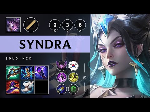 Syndra Mid vs Anivia - KR Master Patch 25.10