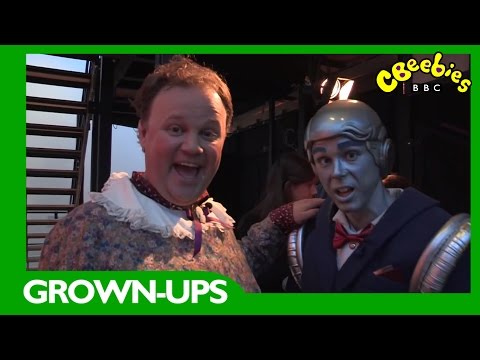 CBeebies Grown-Ups: Justin's House - Granny Justina Behind The Scenes