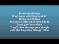 Fountains Of Wayne - Richie and Ruben Lyrics HD