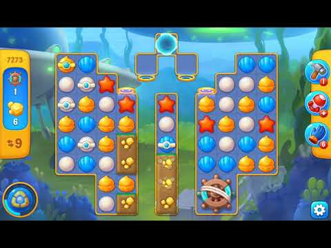 Fishdom 2021 - Level 7273   #playrix #fishdom #gaming