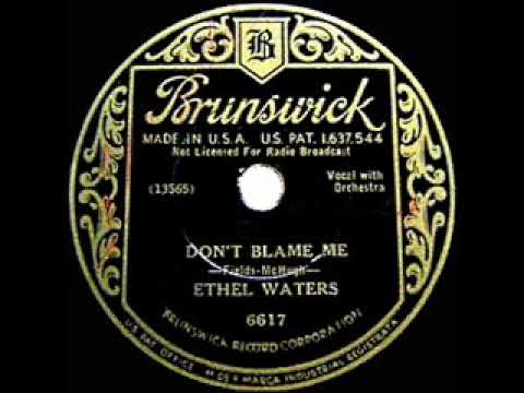 Video thumbnail for Don’t Blame Me