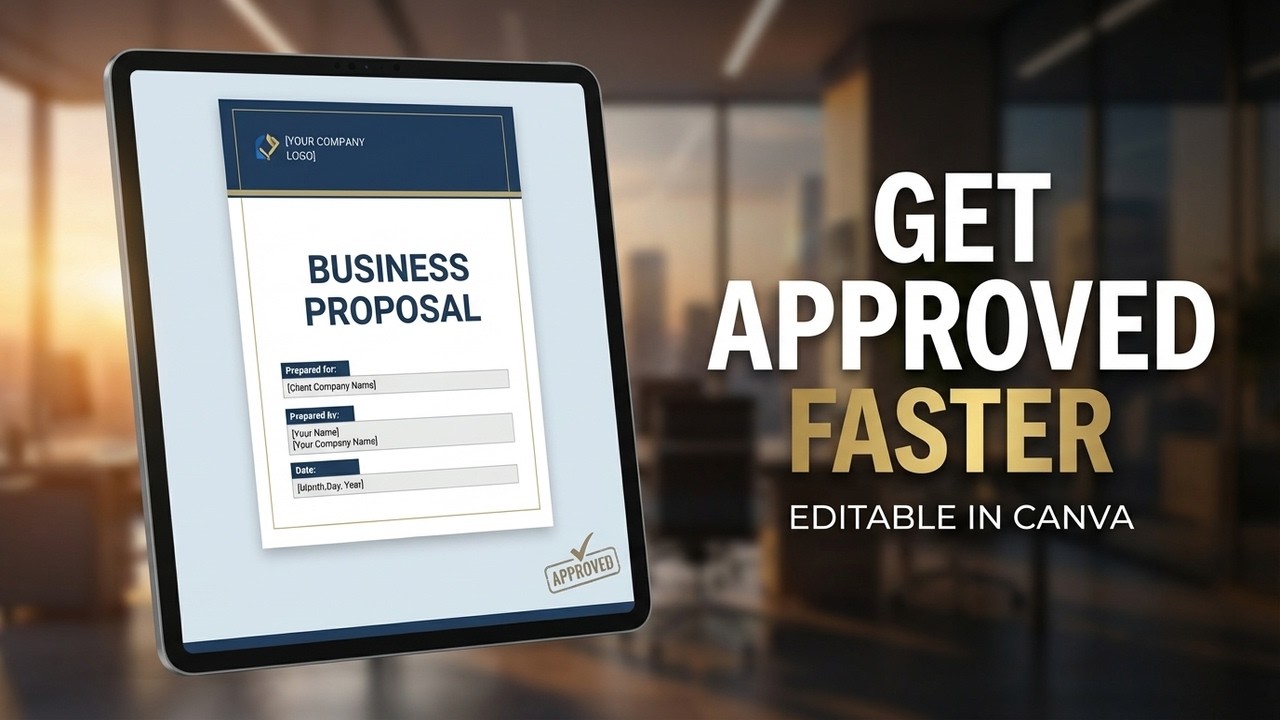 7-Page Minimalist Proposal Template #ShortsConsultation