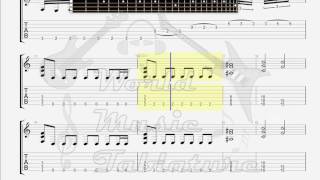 Evergrey   A Scattered Me GUITAR 1 TAB