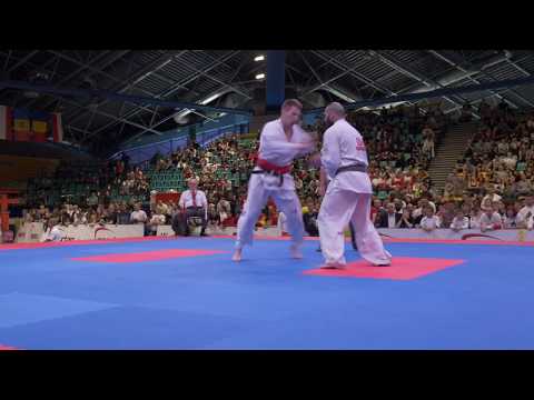 Alejandro Navarro (Spain) vs Ivan Aksenenko (Russia) 1/4 -90 / 33rd EC IKO, Poland