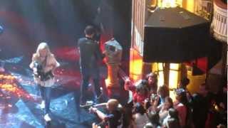 Justin Bieber sings Happy Birthday to Scooter Braun. Justin sings Boyfriend (Live)