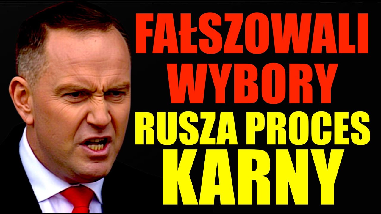 Dzisiaj pierwszy proces w sprawie fałszerstw...