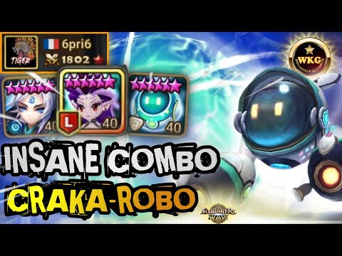 WTF CLEAVE TEAM with LIGHT ROBO and DARK HELL LADY IN RTA SUMMONERS WAR