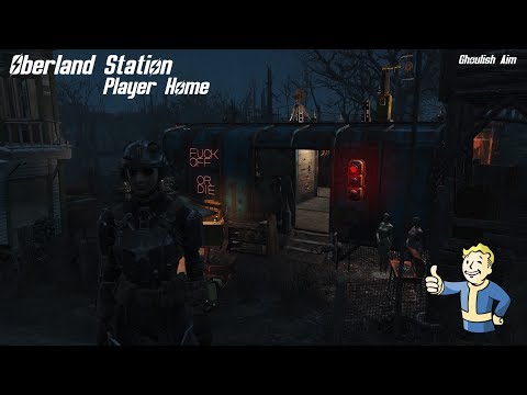 Fallout 4 Settlement Tour - Oberland Station Player Home