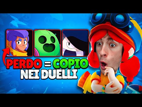SE PERDO nei DUELLI COPIO il BRAWLER AVVERSARIO su BRAWL STARS ITA!!