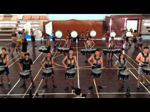 Zone Teen Drumline 2014 The Avenger act 1