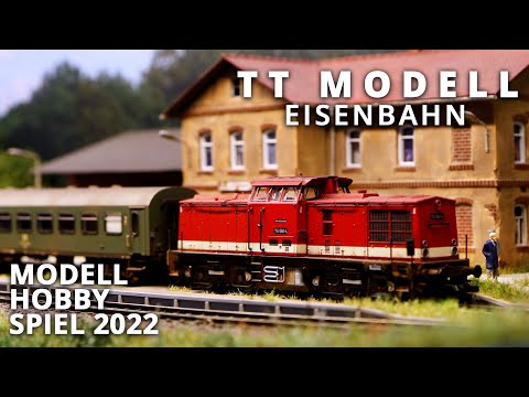 Modellbahn in TT: Stiller Winkel (Modell Hobby Spiel 2022)