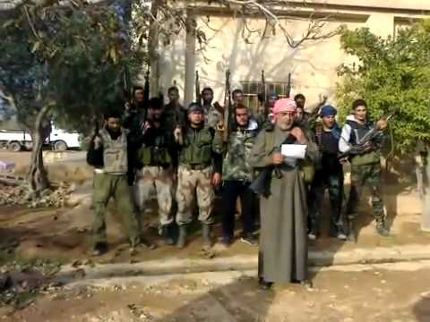 تأمين انشقاق 9 عناصر من حرس الحدود عن حاجز على الحدود اللبنانية السورية وانضمامهم إلى كتائب الفاروق في منطقة القصير في حمص