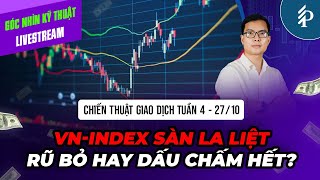 Nên làm gì trong nhịp rũ bỏ của VN-Index? | Livestream PTKT