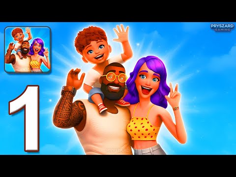 Life Sim 3D: Family Simulator - Gameplay Walkthrough Part 1 - Create Your Family (iOS, Android)