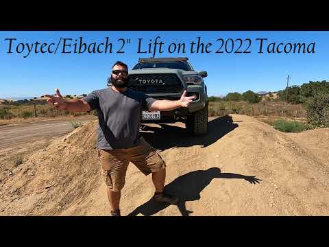 Eibach Lift Kit for the 2022 Tacoma