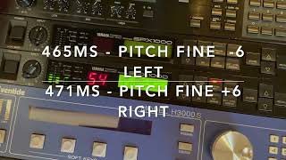 Video thumbnail for démo Yamaha DX7 + SPX 1000 very large delay with dual pitch shift detune by arnaud houpert