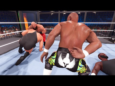 BRANDON COLLINS vs 5 GIANTS in a Elimination Chamber!