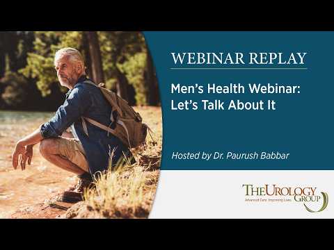 Webinar | Men’s Sexual Health: Let’s Talk About It
