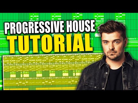 How To Make A PROGRESSIVE HOUSE Drop - FL Studio Tutorial (FREE FLP)
