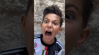 Crazy wheel is chasing funny kid 😂♥️👻#shorts