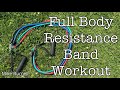 Full Body Resistance Band Workout | Mike Burnell