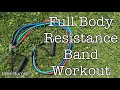 Full Body Resistance Band Workout | Mike Burnell