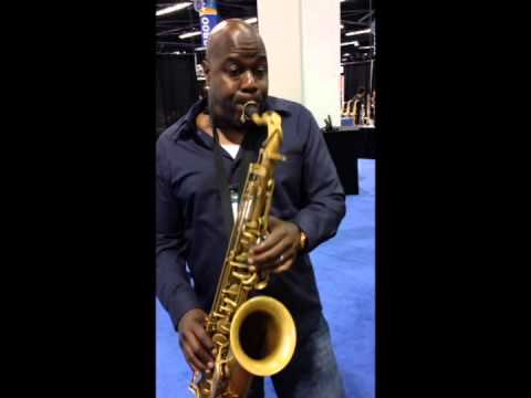 Gary Bias plays CE Winds The Sig tenor sax mouthpiece based on vintage Otto Link Slant Signature