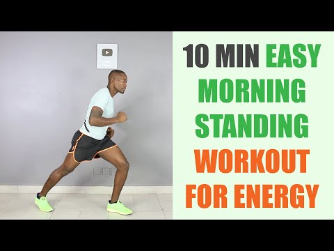 Learn 10 Minute Easy Morning Standing Workout for Energy Mind Luster