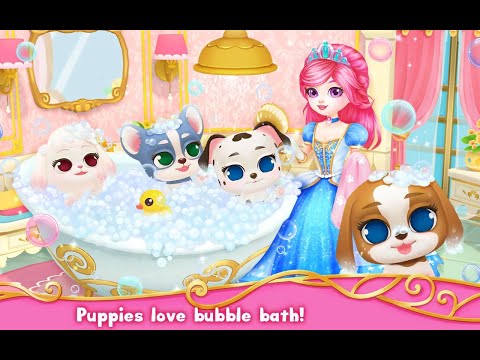 Princess Palace Royal Puppy Libii Educational Android İos Free Game GAMEPLAY VİDEO