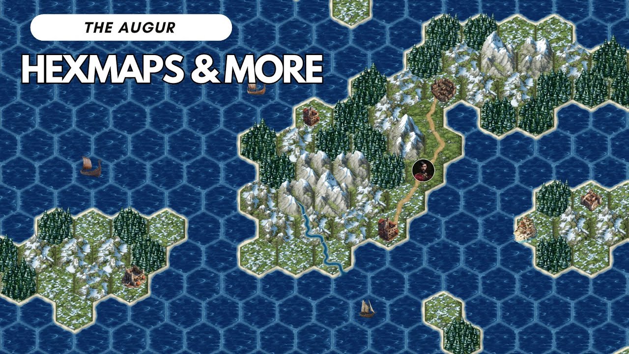 Hexmaps, Hexcrawls, Dungeons, Characters and more for your RPG games